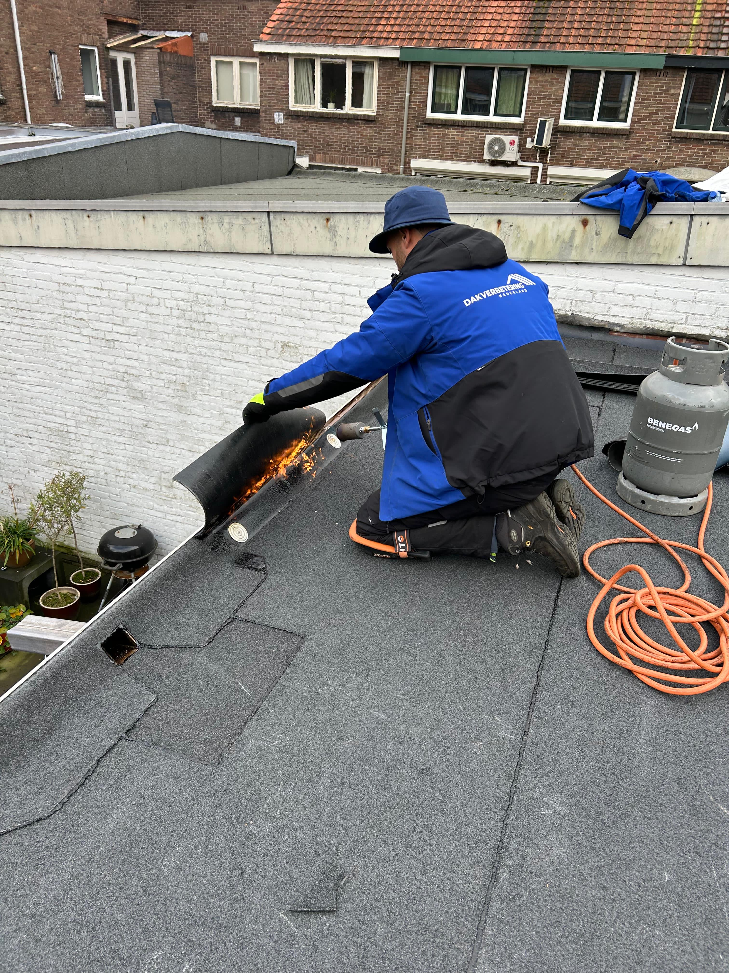 Foto van Bitumen renovatie