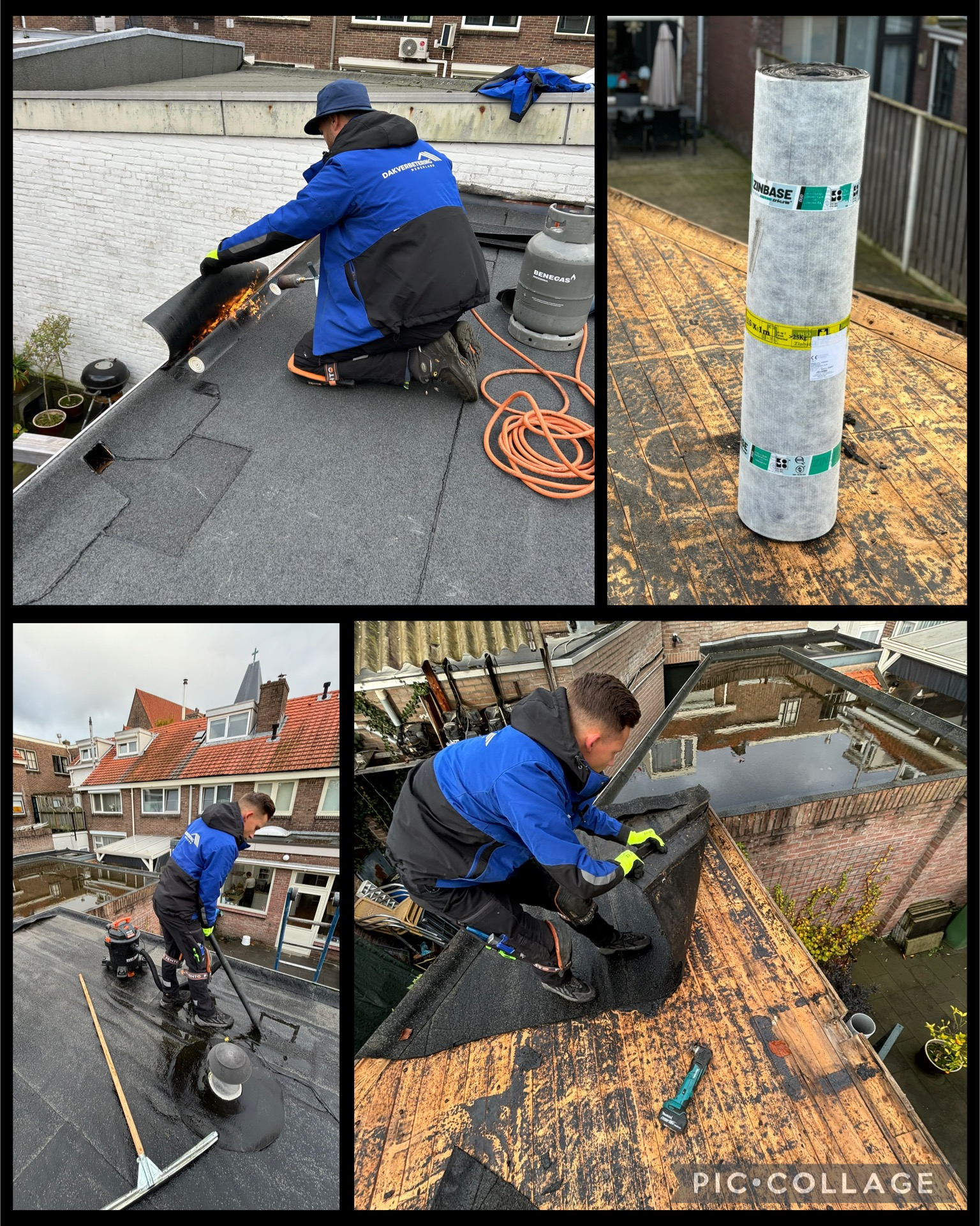 Foto van Bitumen renovatie